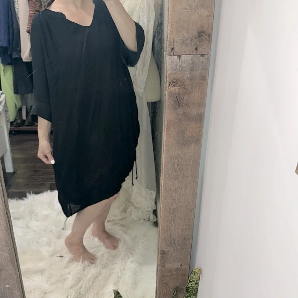 Swimsuits For All Black swim cover one size fits most